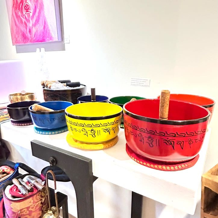 Crystal like Metal Singing Bowls