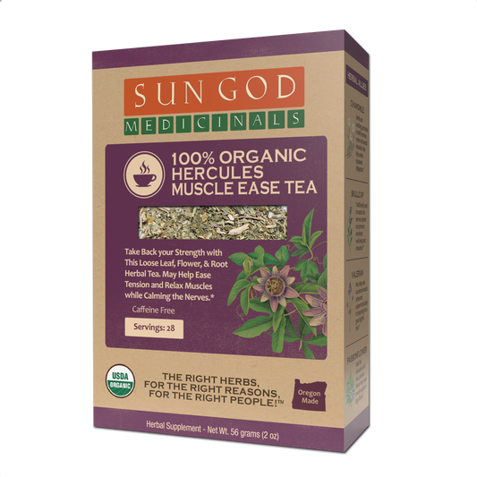 Organic Hercules Muscle Ease Tea 2oz