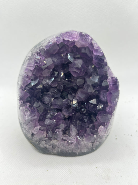 Amethyst Geode Cut Base
