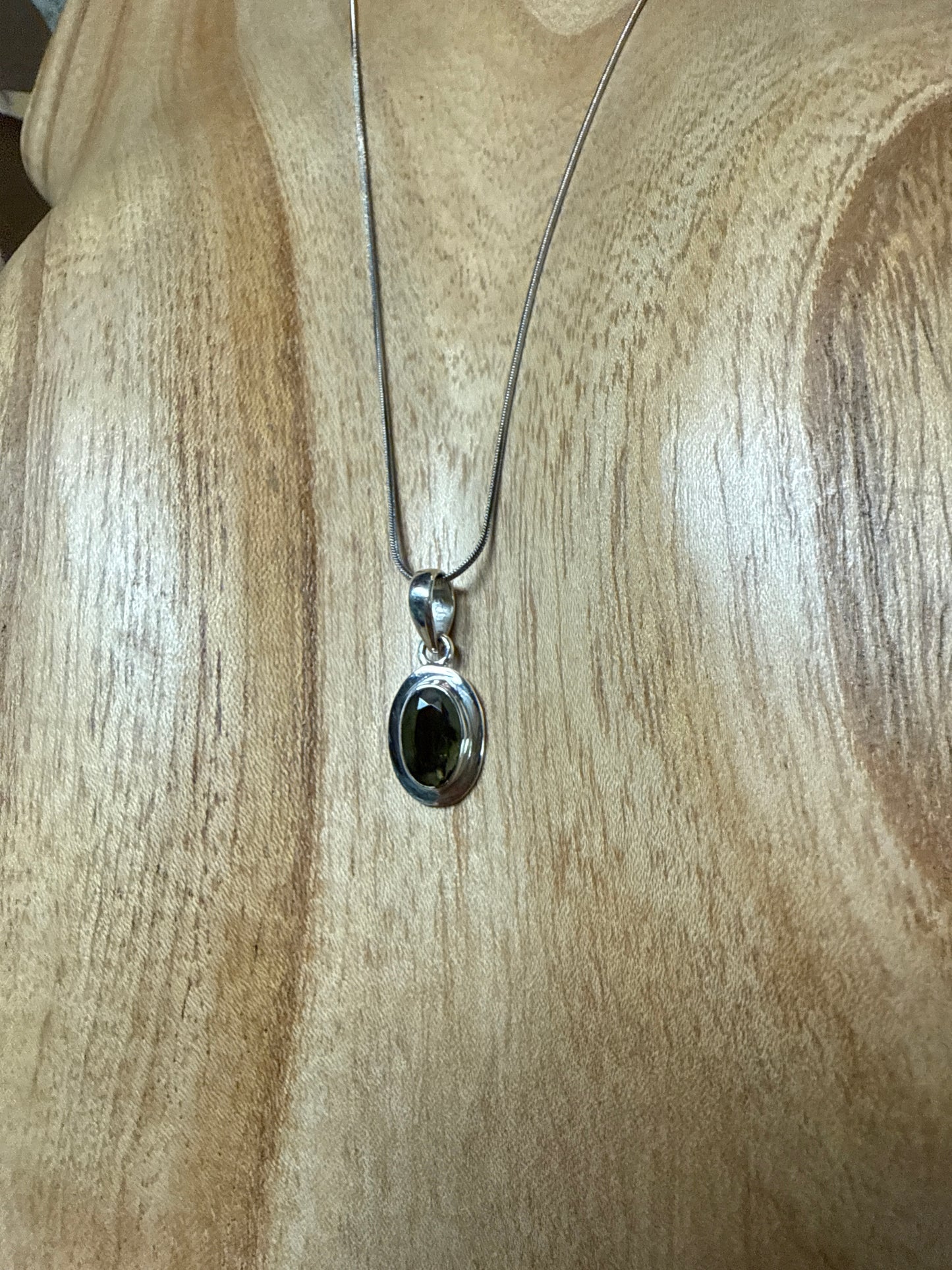 Moldavite Pendant
