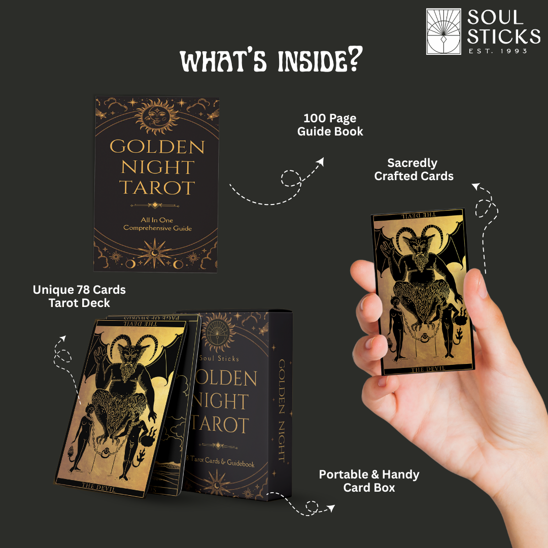 Golden Night Tarot Card Deck