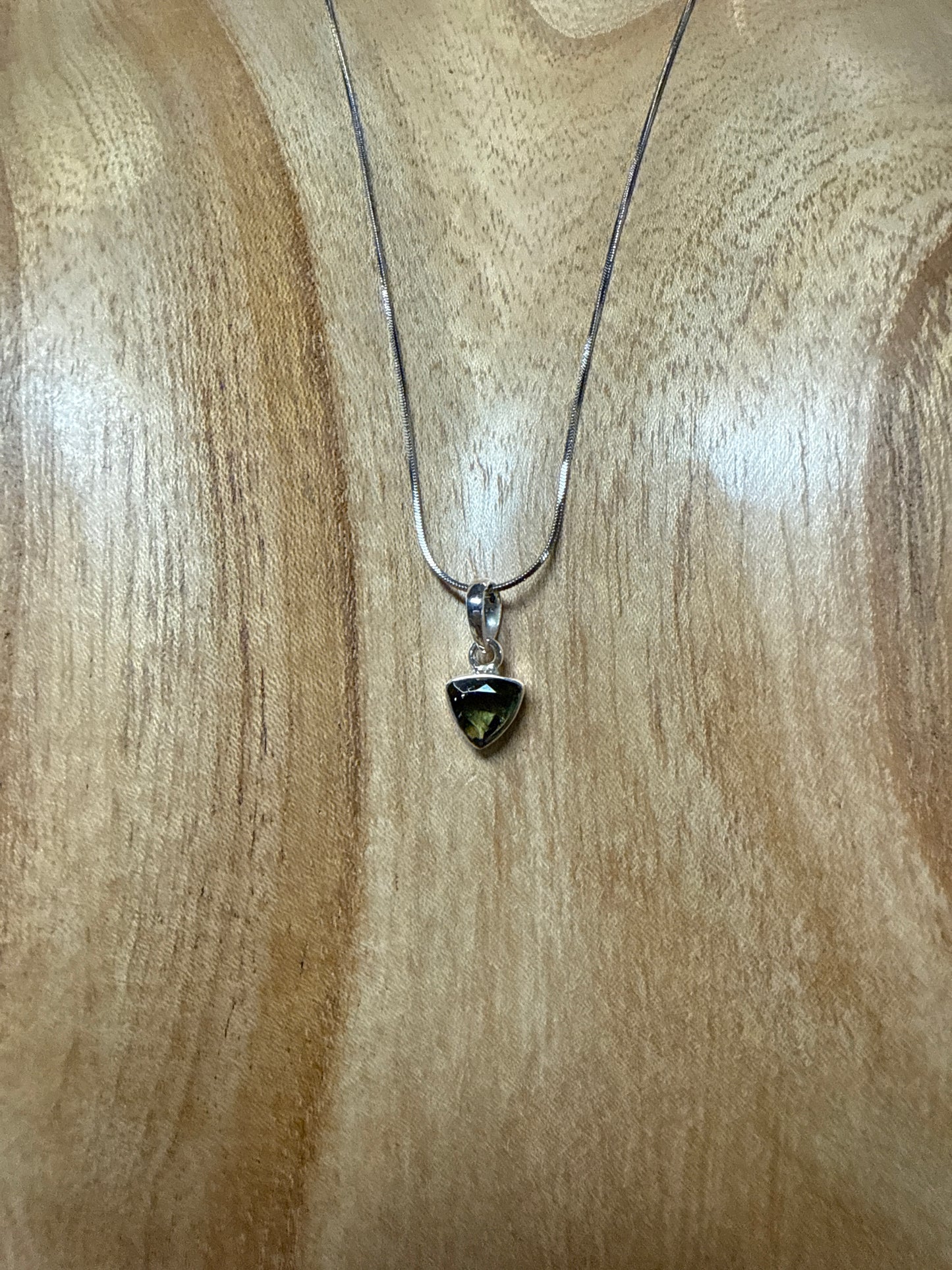 Moldavite Pendant