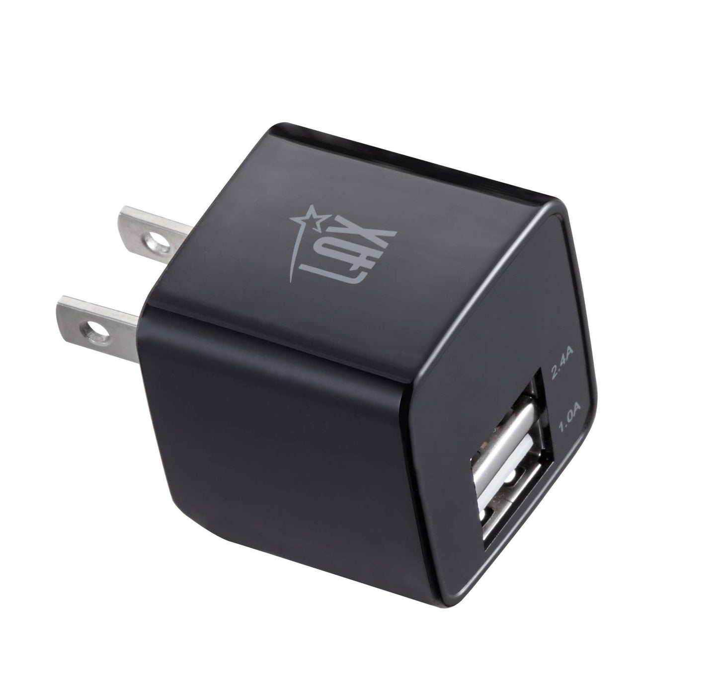 LAX Fast Charging 2 Port USB Wall Charger Retail Pack: White