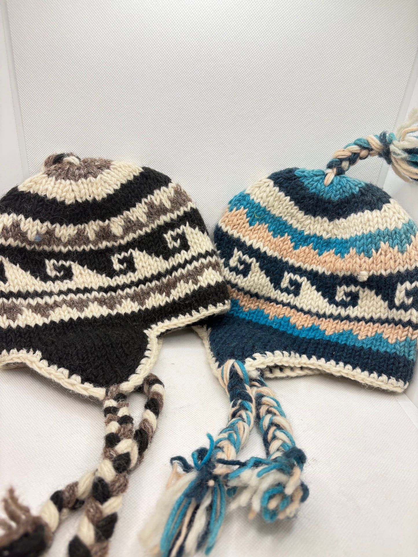 Kid's Wool Hat with Ear Flop Flece Lined