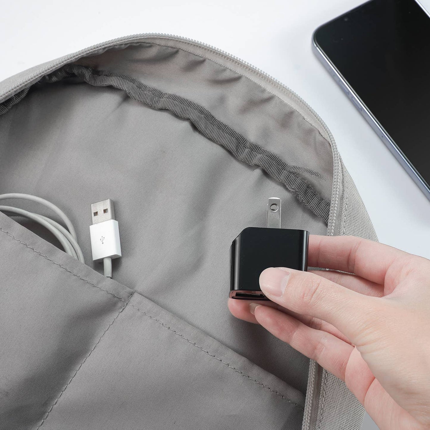 LAX Fast Charging 2 Port USB Wall Charger Retail Pack: Rose Gold