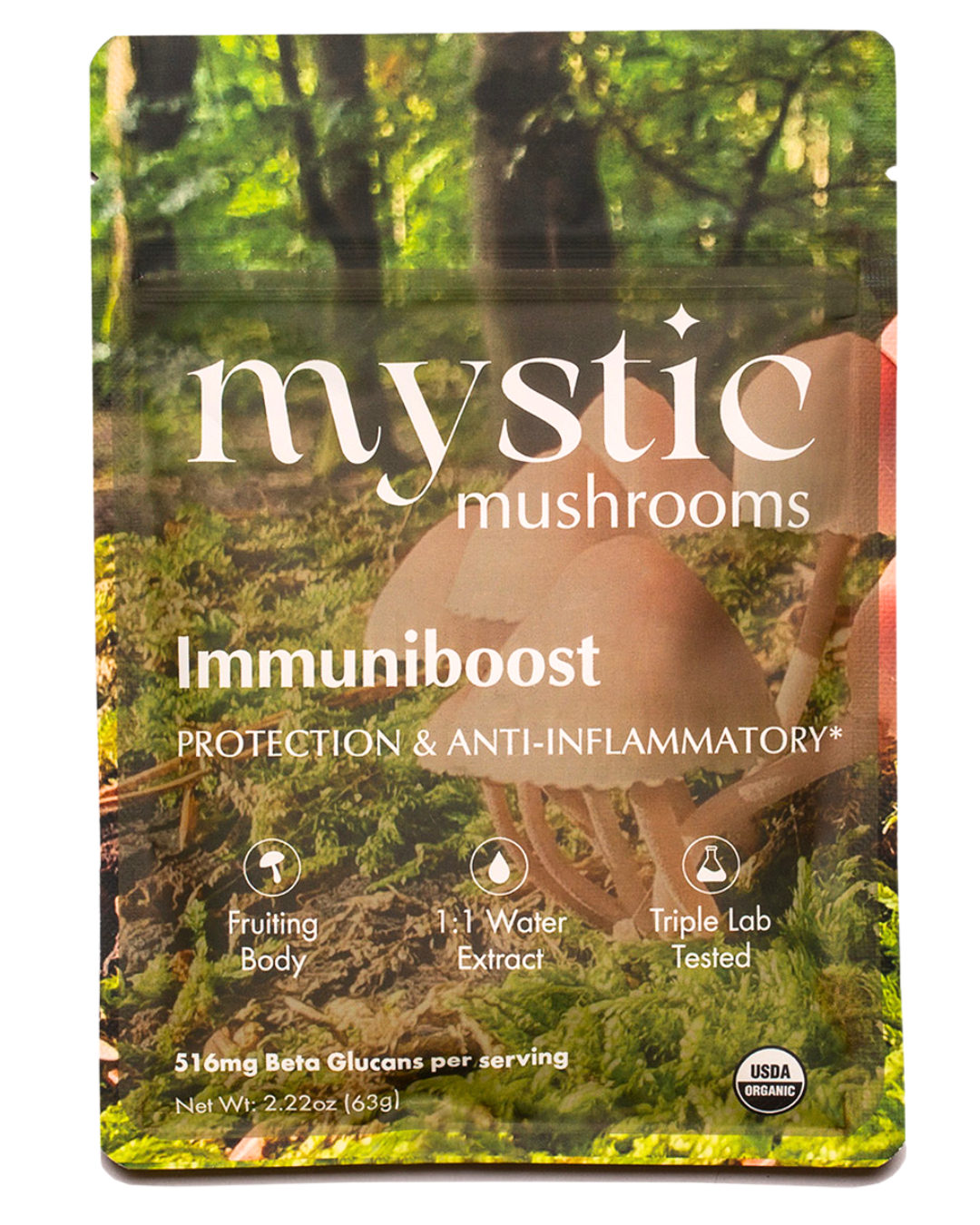 ImmuniBoost - Chaga, Phellinus, Reishi & Turkey Tail