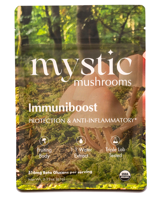 ImmuniBoost - Chaga, Phellinus, Reishi & Turkey Tail