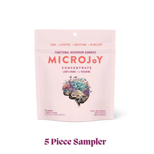 Concentrate Mushroom Gummies 5-piece Sampler Microjoy