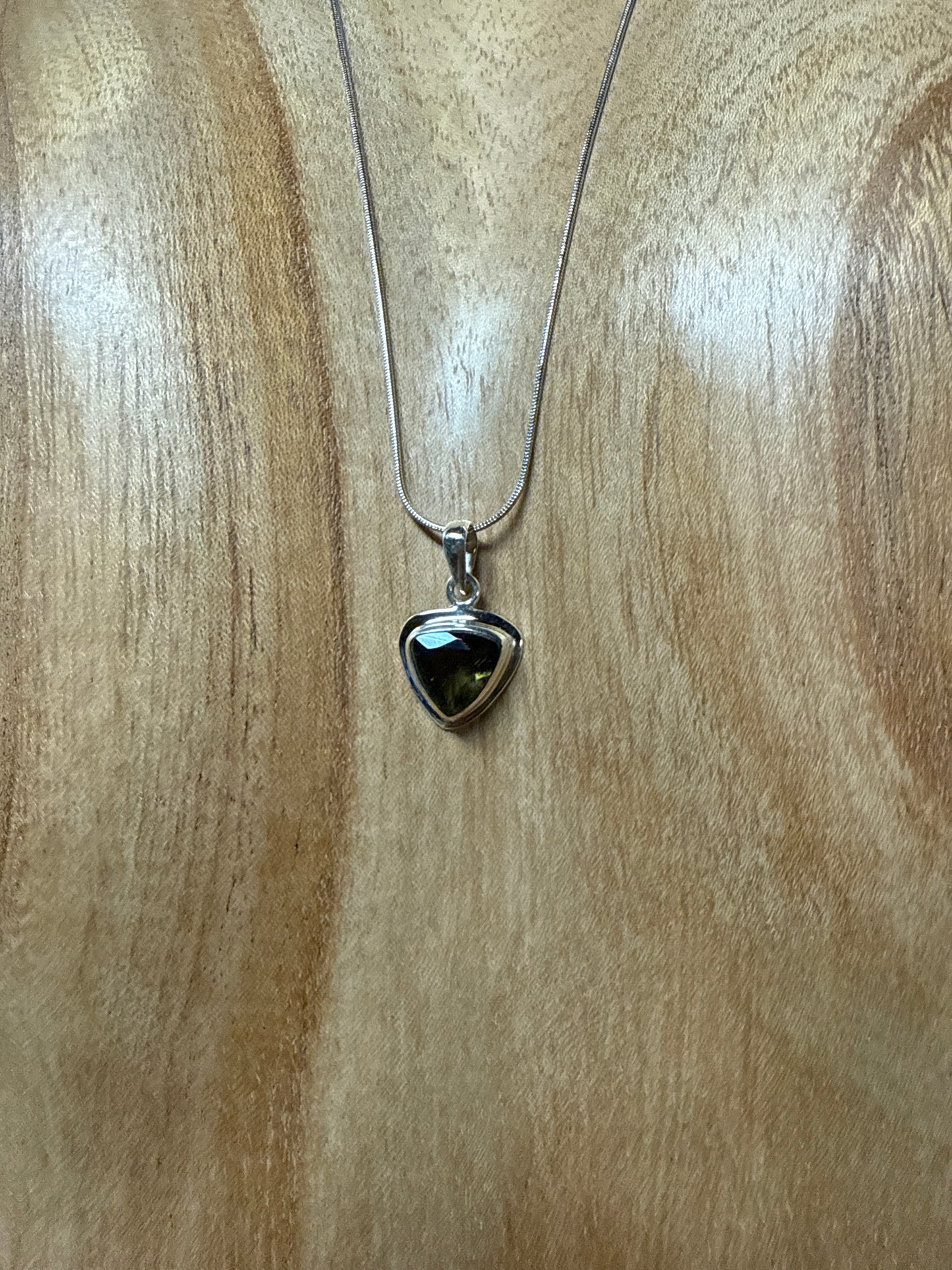 Moldavite Pendant