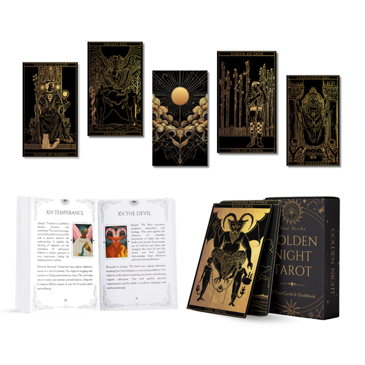 Golden Night Tarot Card Deck