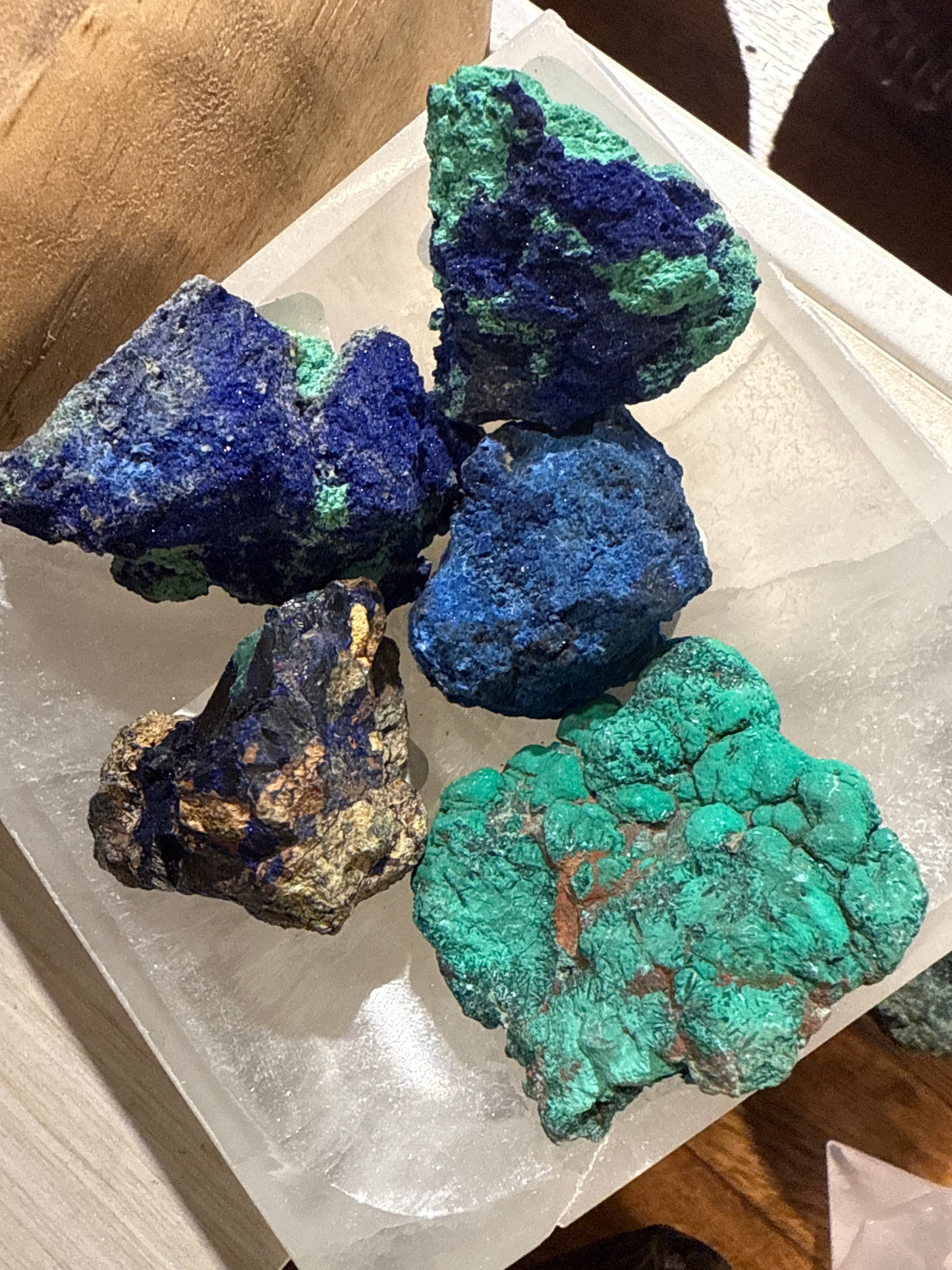 Azurite Raw Mini