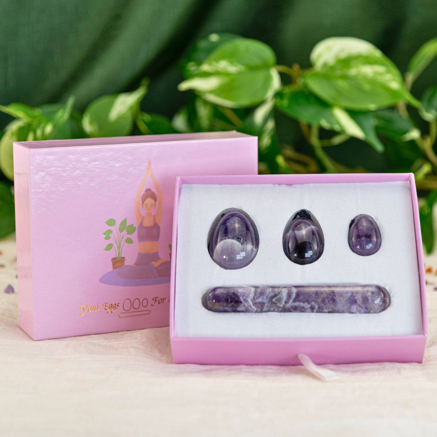 Yoni Eggs: Rose Quartz / 3pc