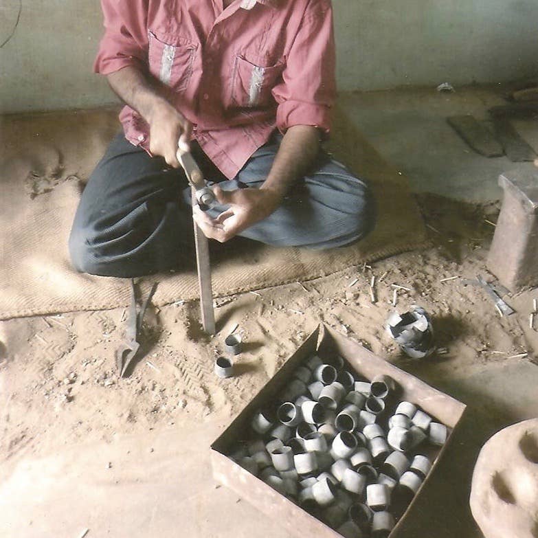 Zommer Chime, Bronze Hand-tuned Garden Wind Chime, India