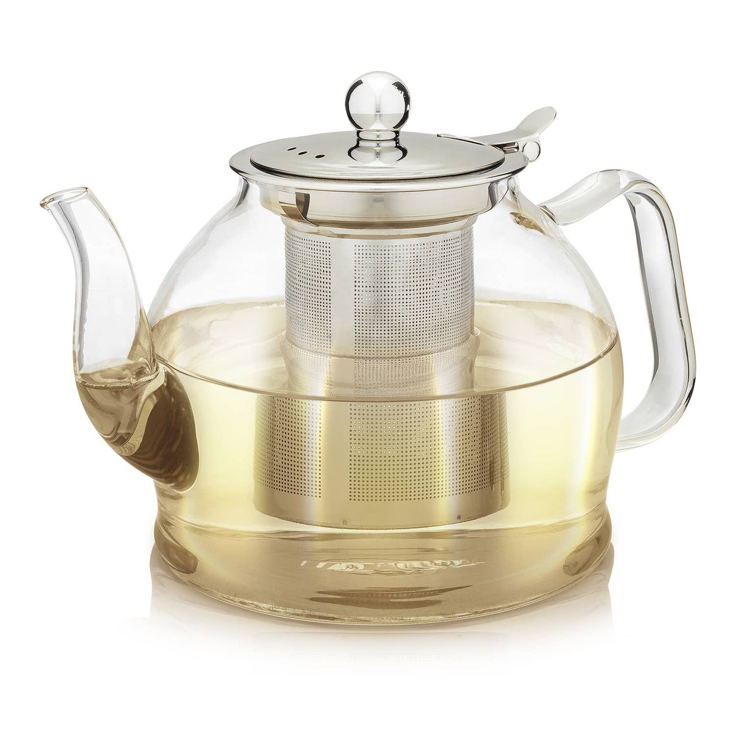 Teabloom Dublin Glass Teapot With Removable Infuser: 27 OZ