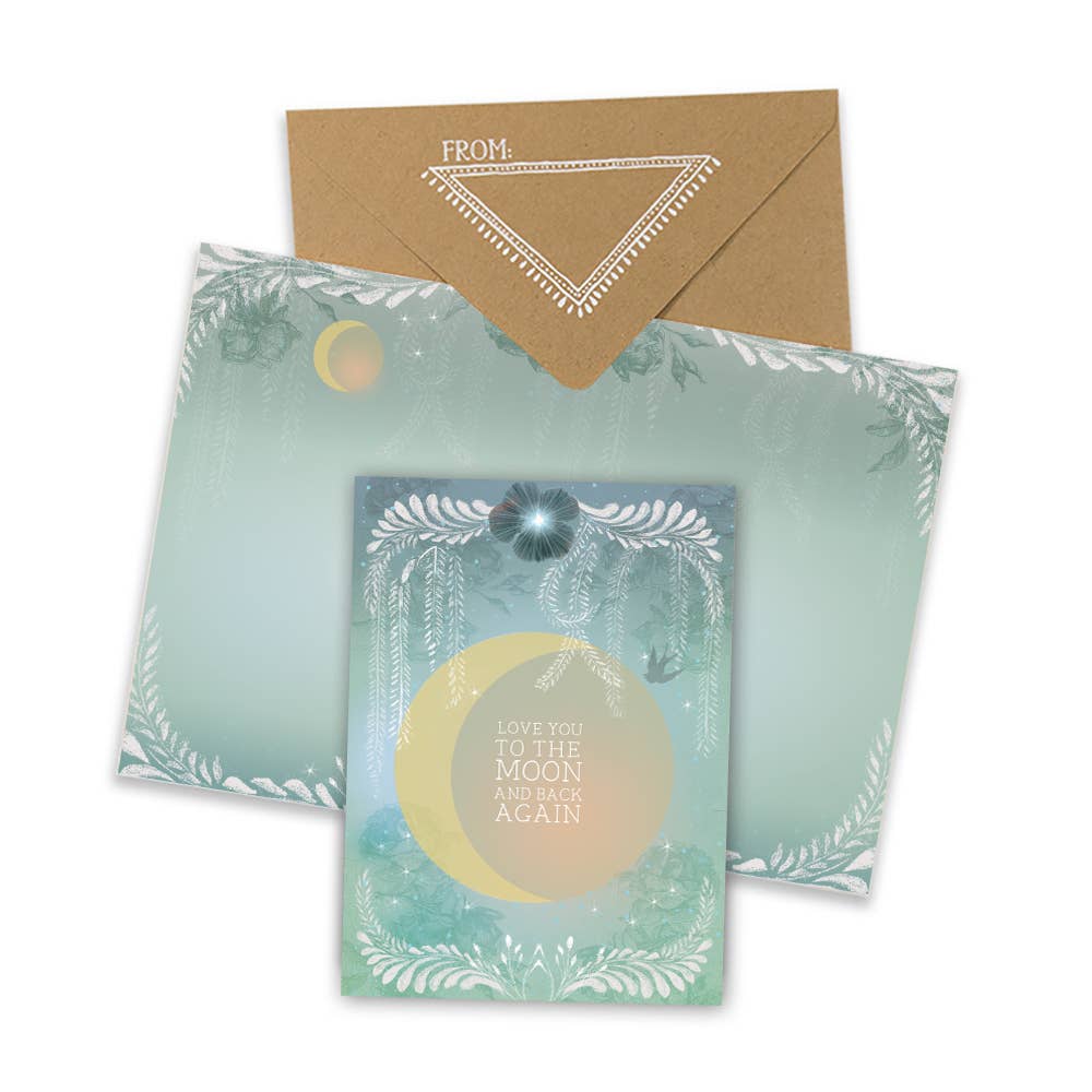 Mini Card - Moon & Back