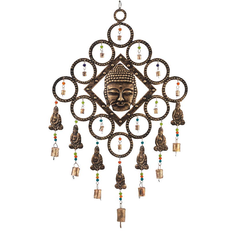 Recycled Buddha Windchimes