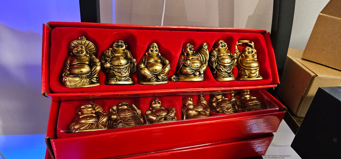 Buddha Gold Set of 6