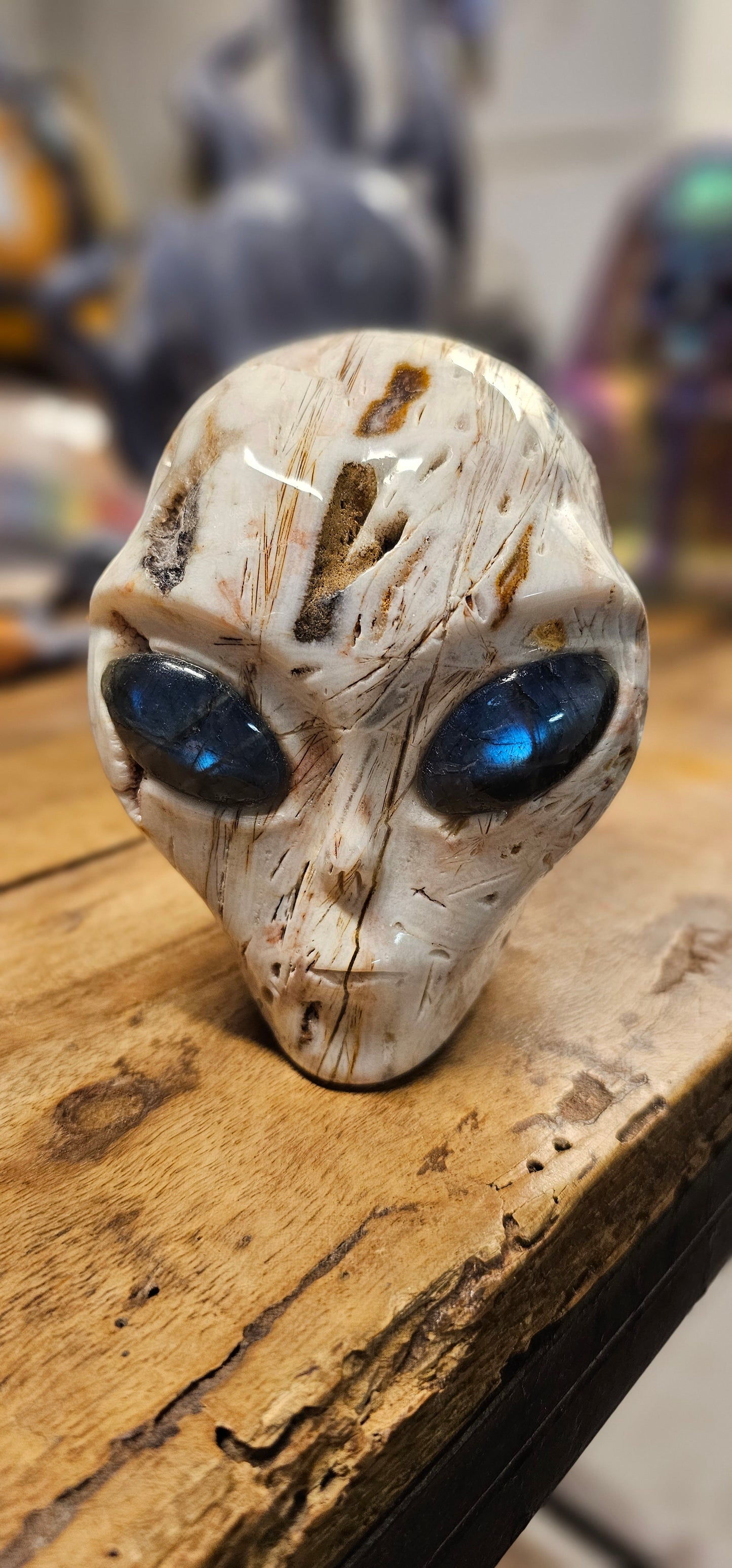 Jasper Alien Head