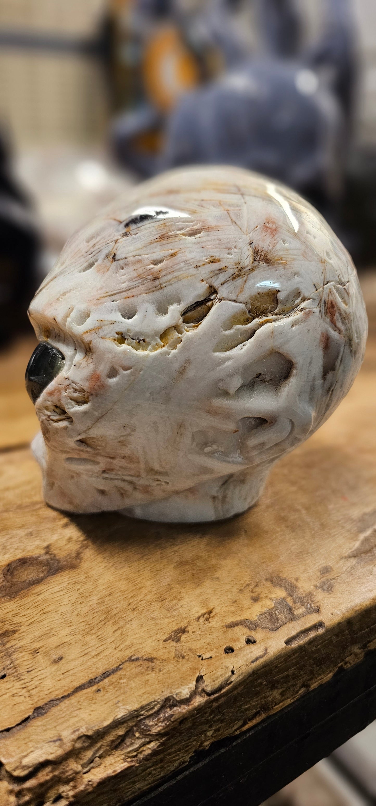 Jasper Alien Head