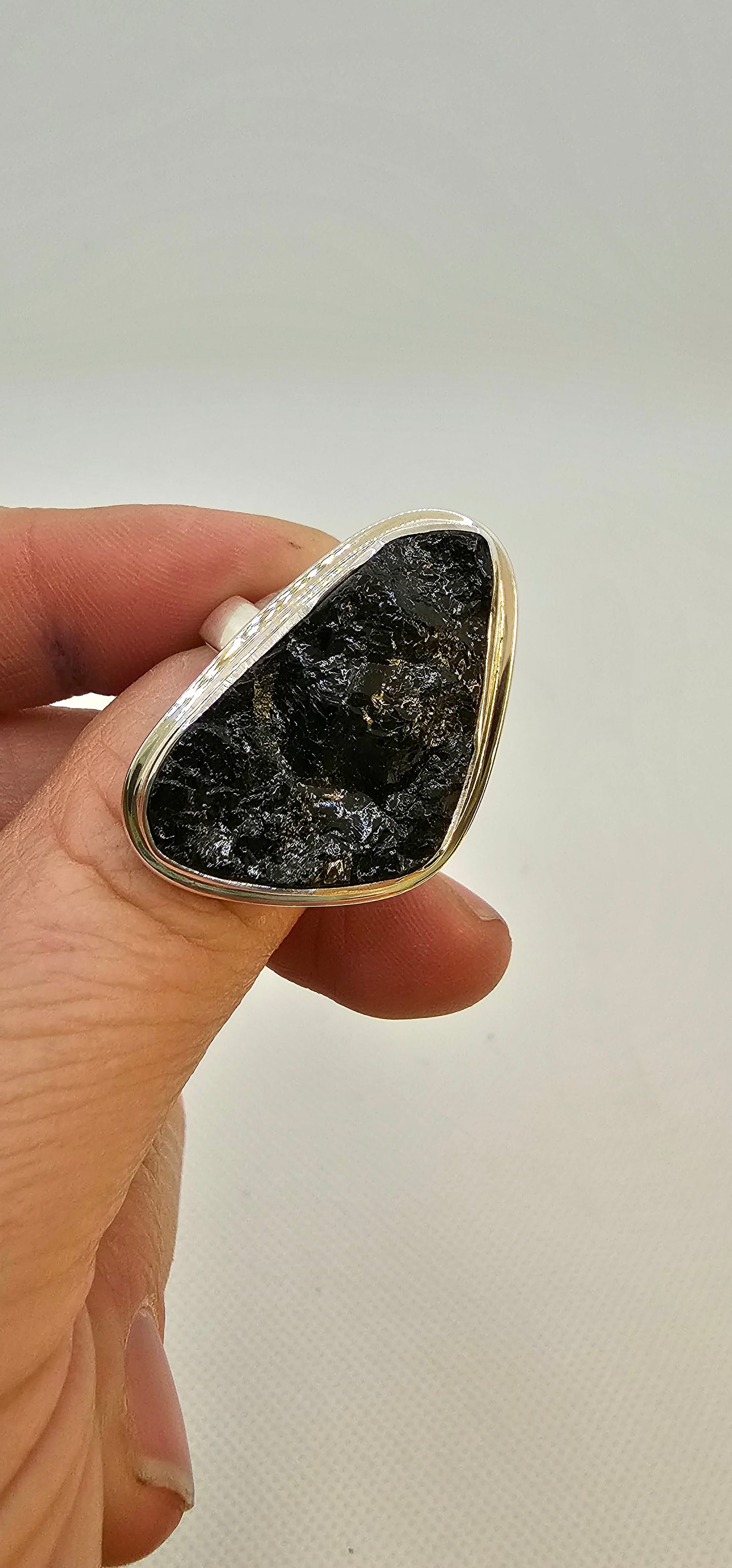 Black Tourmaline Ring