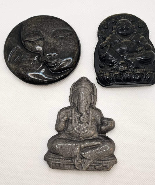 Stone Buddha, Ganesh or Moon Face
