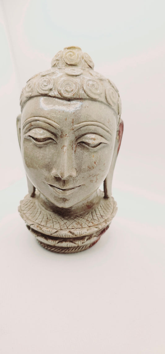 Shiva Lingham Buddha Head
