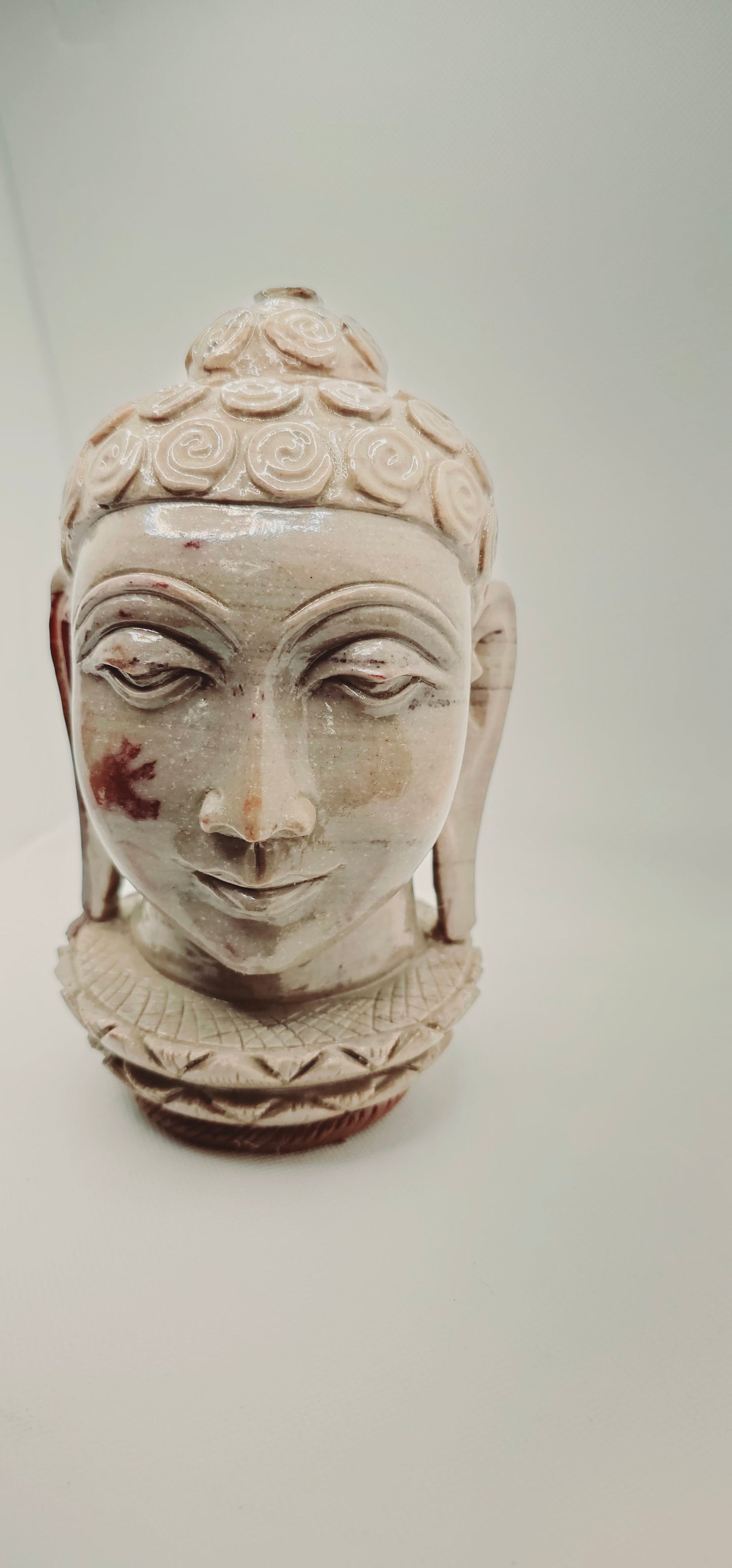 Shiva Lingham Buddha Head