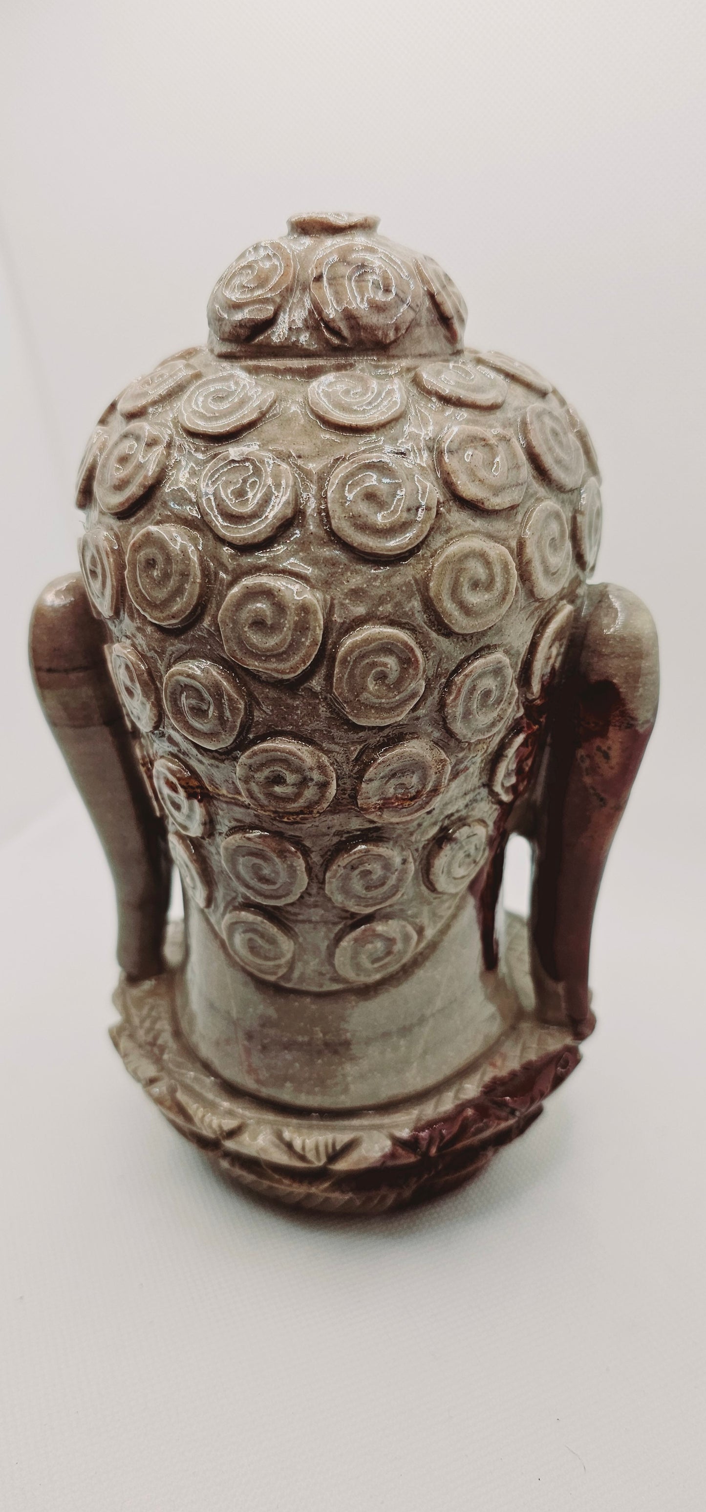 Shiva Lingham Buddha Head