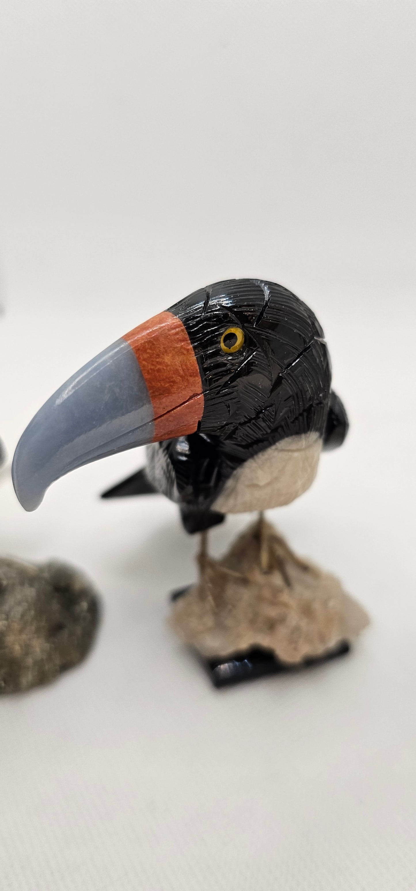 Carved Stone Birds