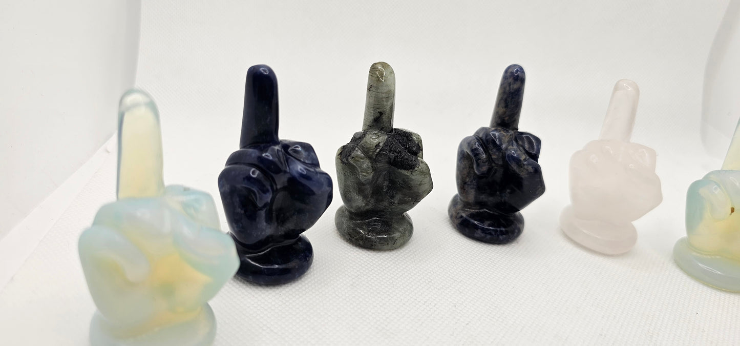 Middle Finger Figurines- 2-2.5 Inches Approx.