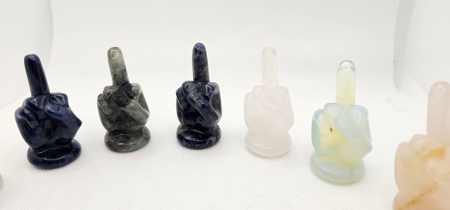 Middle Finger Figurines- 2-2.5 Inches Approx.