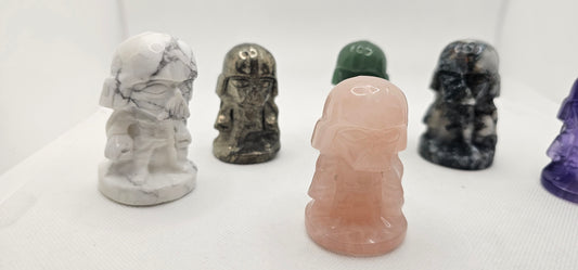 Darth Vader stone figurines