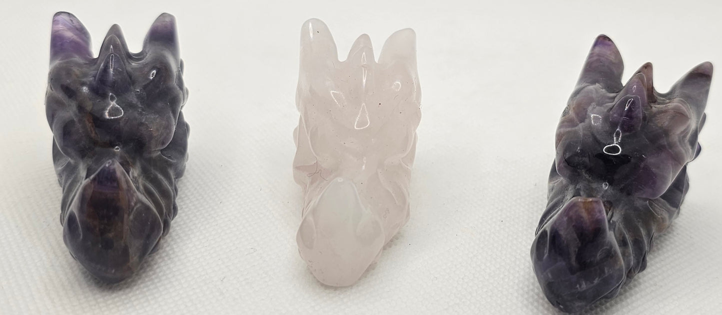 Stone Dragon Head Medium