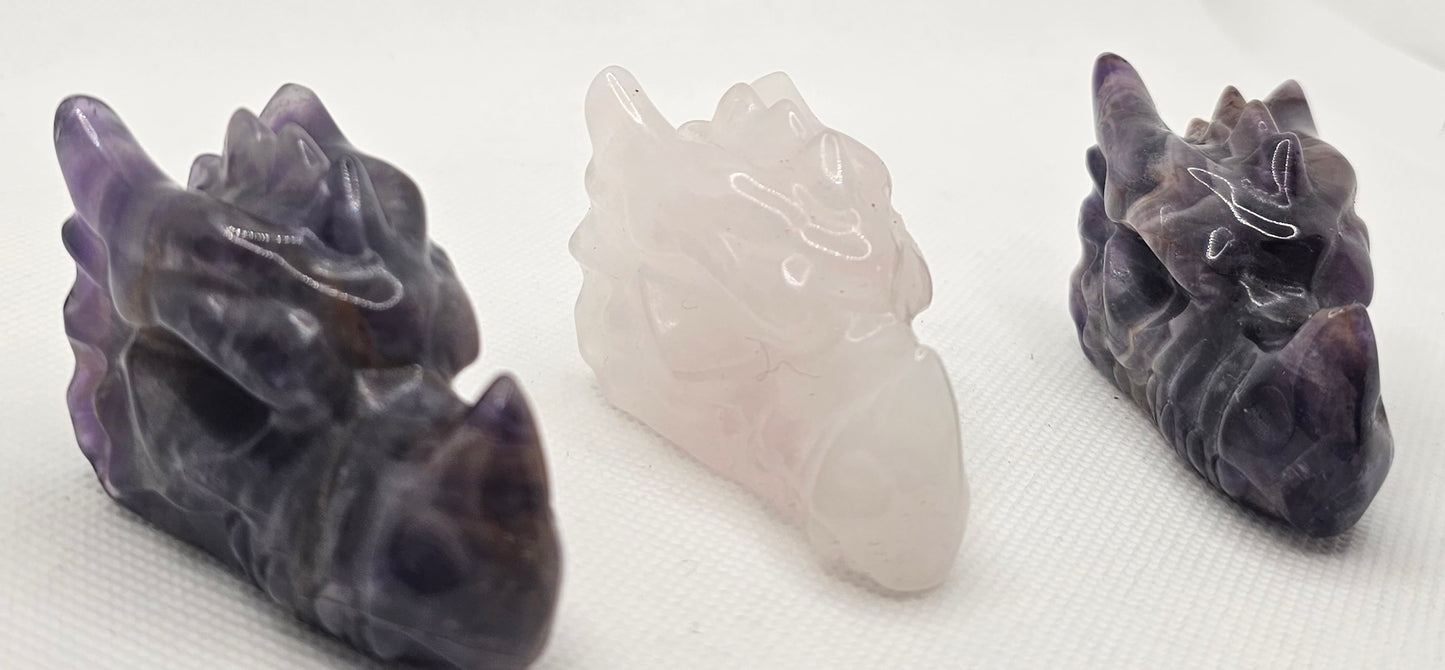 Stone Dragon Head Medium