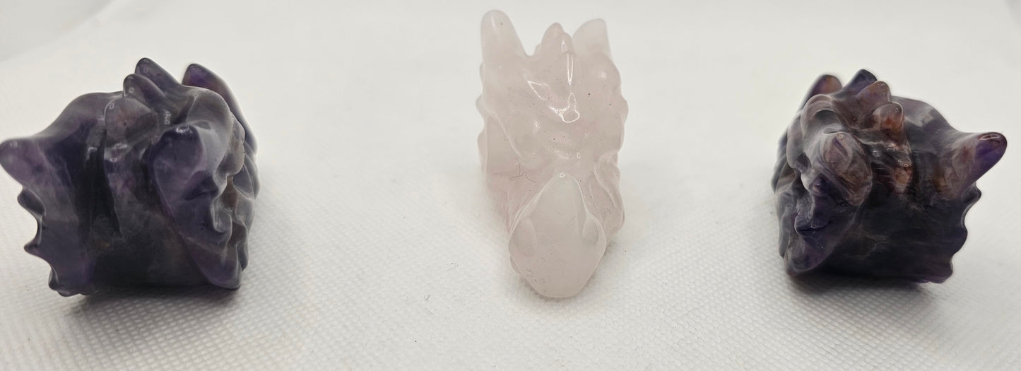 Stone Dragon Head Medium