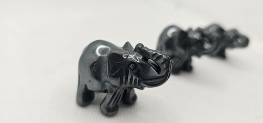 Hematite Baby Elephants