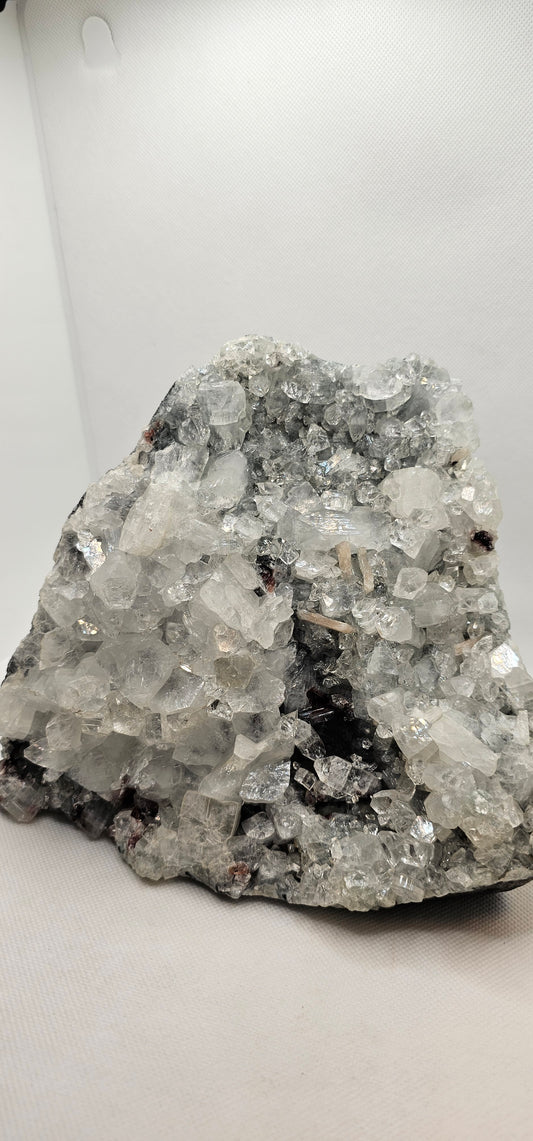 Freeform Stilbite or Green Apophyllite