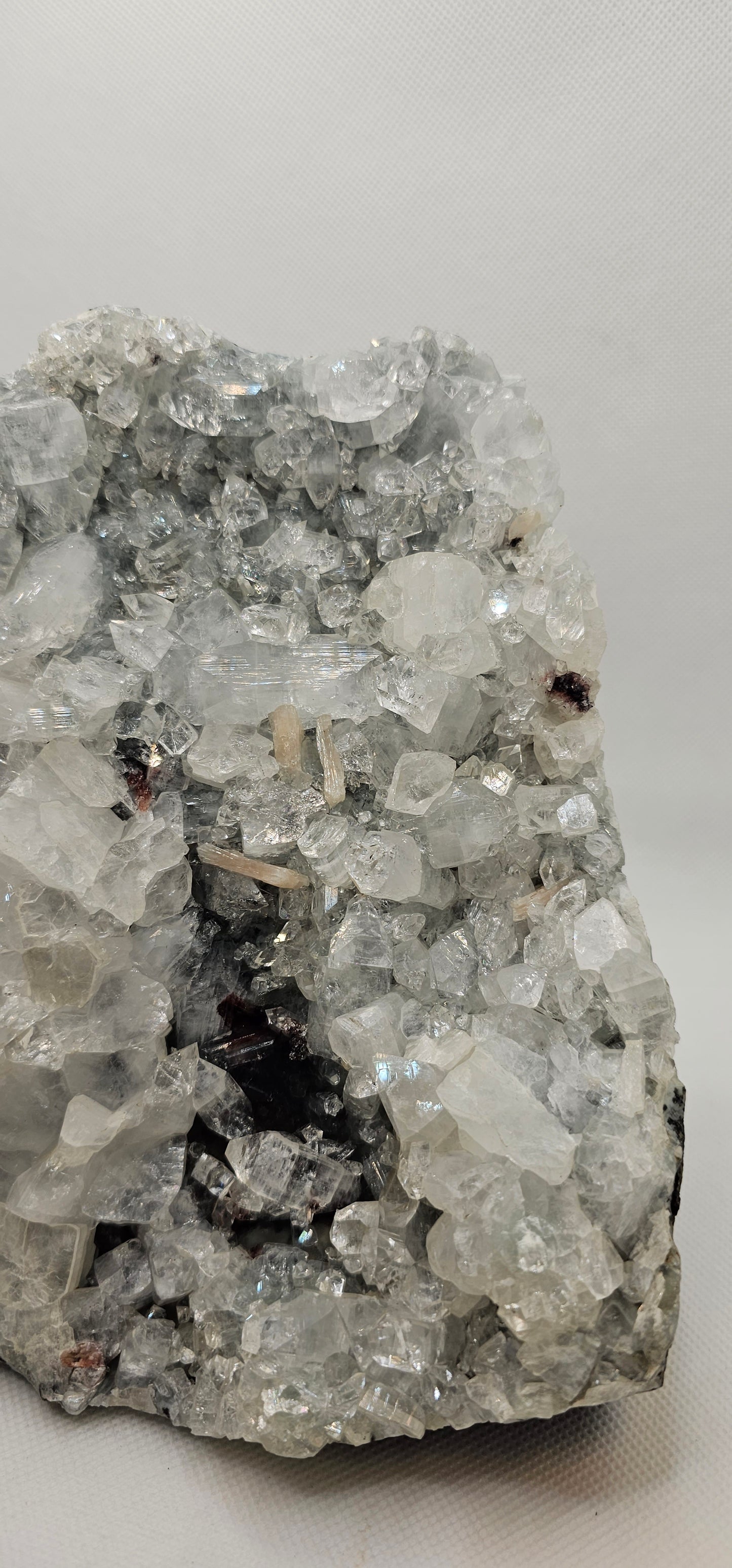 Freeform Stilbite or Green Apophyllite