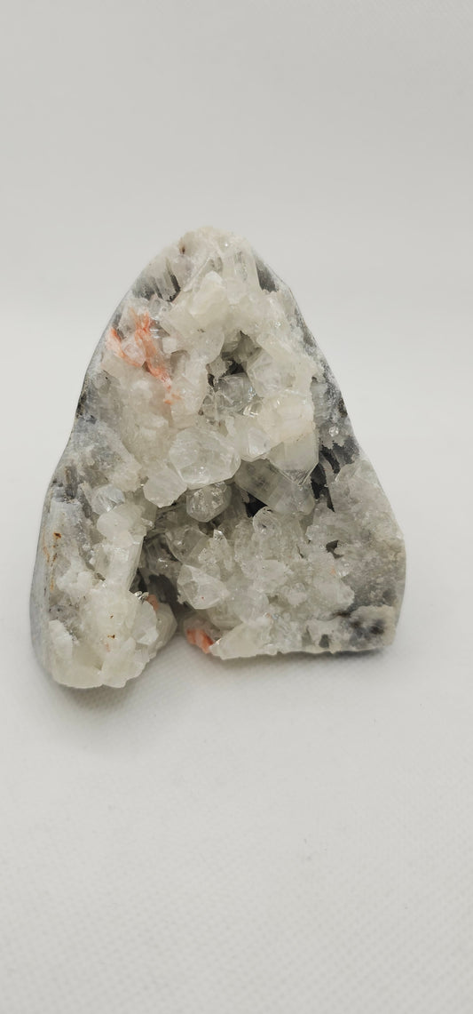 Freeform Stilbite or Green Apophyllite