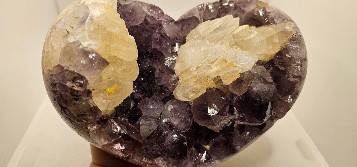 Ametrine Heart (Large)