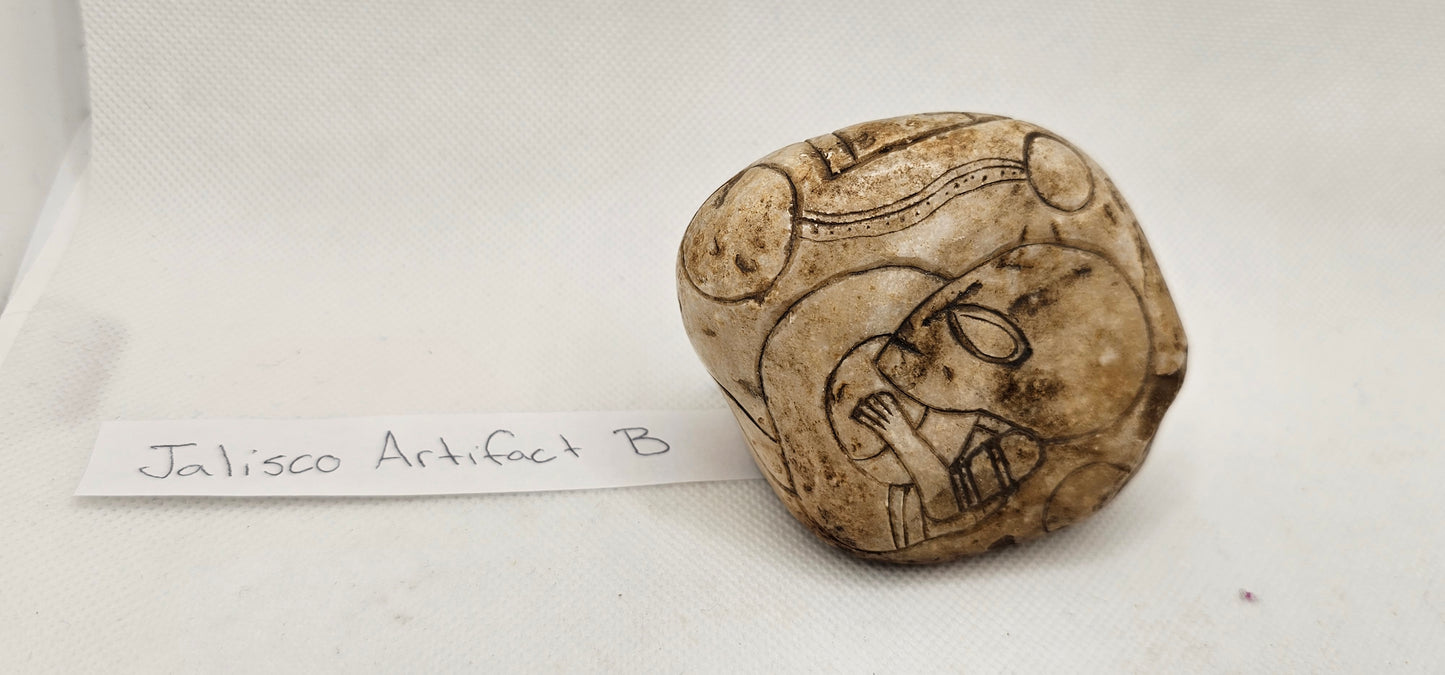 Jalisco Mexico Artifacts- Alien Artifact B, G & H- Palm Sized