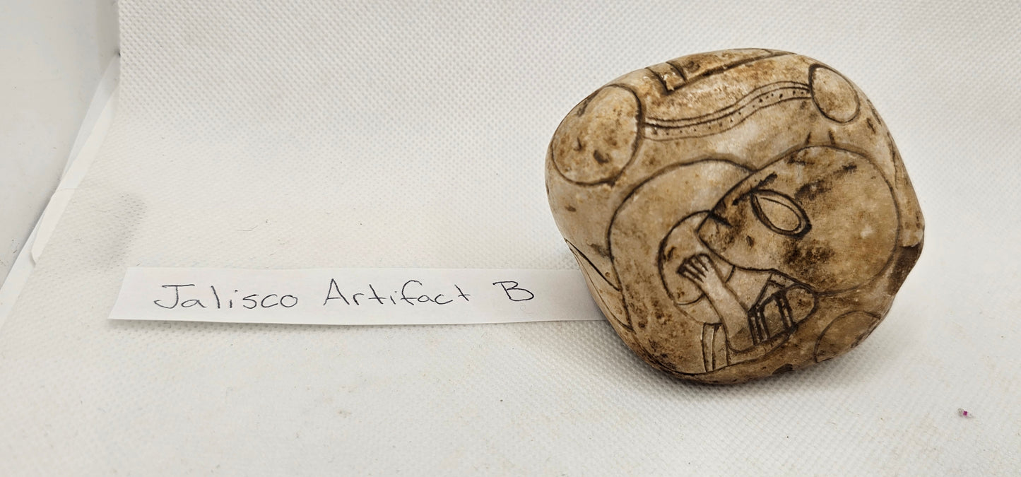 Jalisco Mexico Artifacts- Alien Artifact B, G & H- Palm Sized