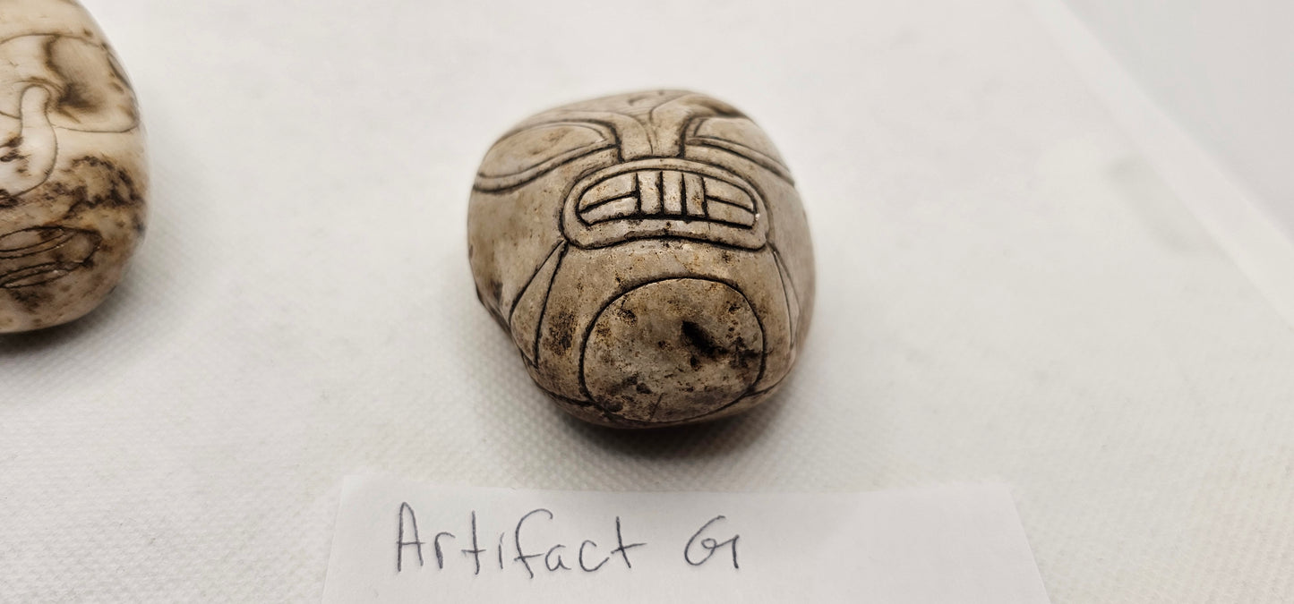 Jalisco Mexico Artifacts- Alien Artifact B, G & H- Palm Sized