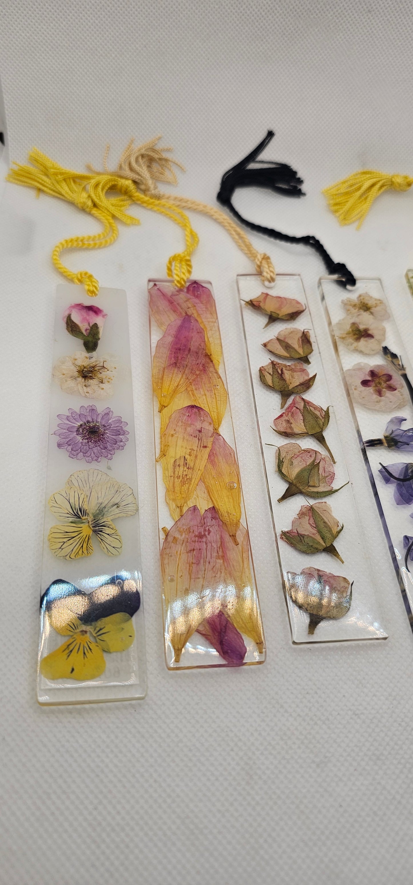 Wildflower Book Marks Made of Resin- Made in Montana