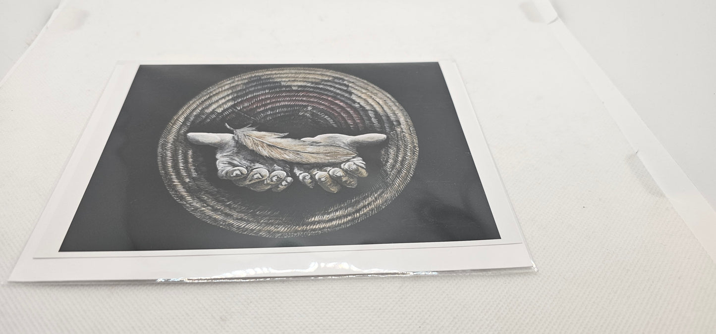 Native Greeting Card Made in Montana