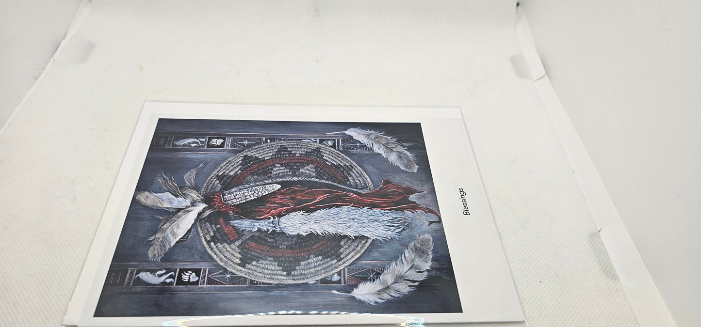 Native Greeting Card Made in Montana