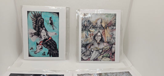 Native Greeting Card Made in Montana- Small