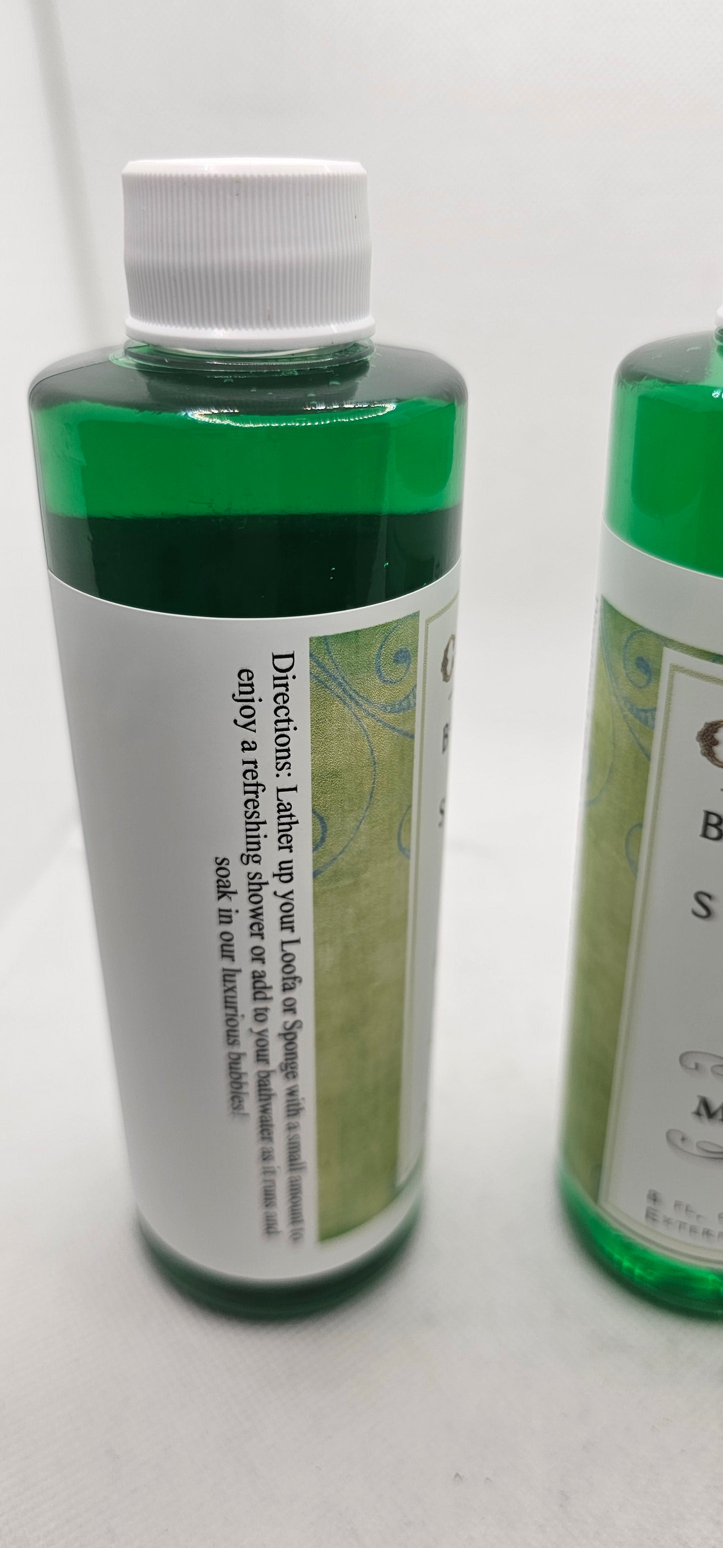 Moldavite Bubble Bath & Shower Gel For Transformation, Celestial Connections