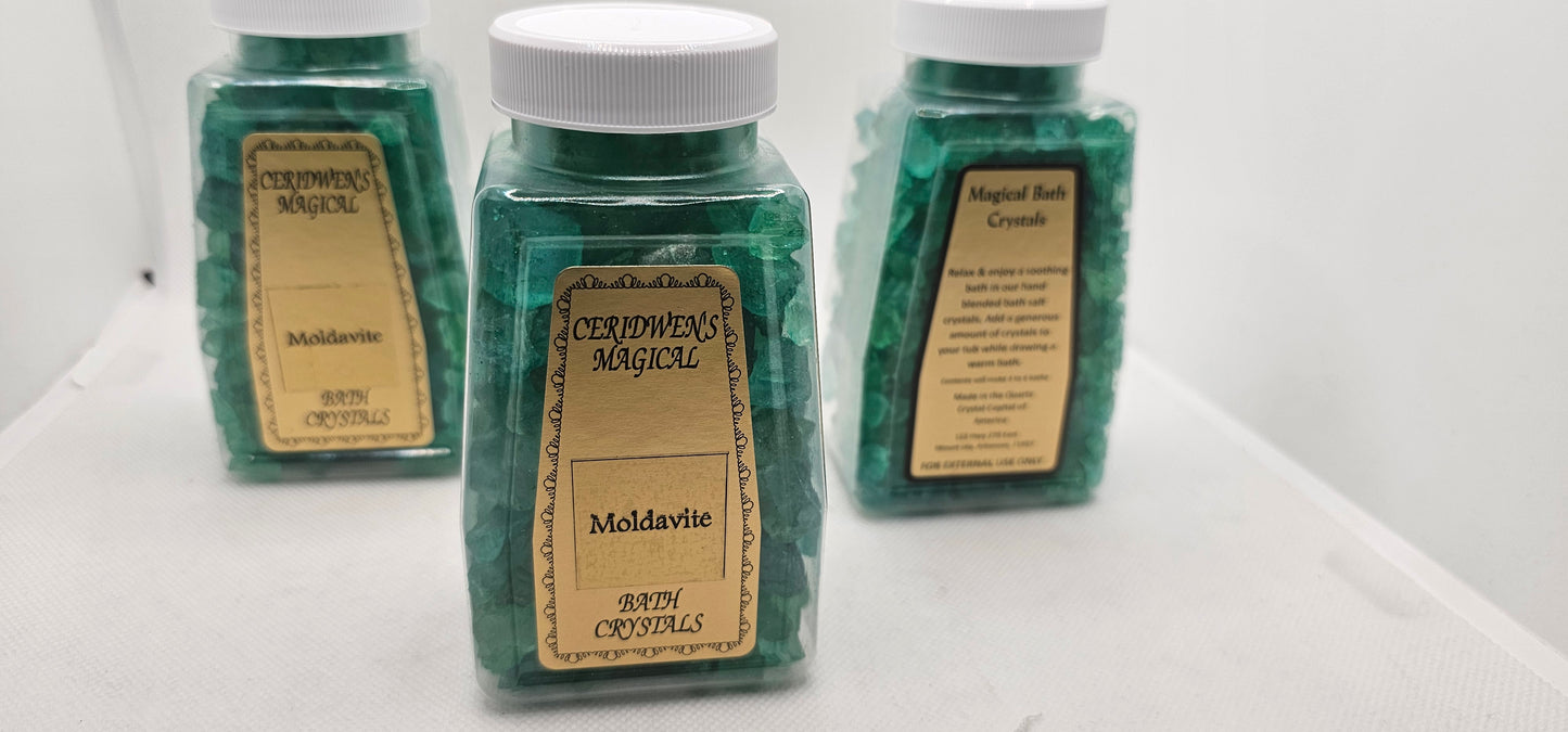 Moldavite Bath Crystals