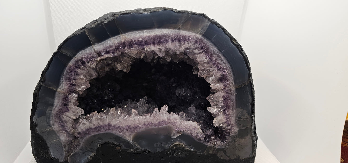 Amethyst Geode- Looks like a mystical cave